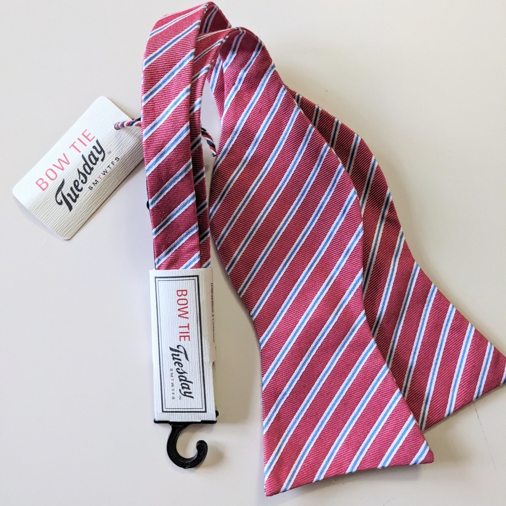 BOW TIE TUESDAY, Red, White and Blue Bow tie